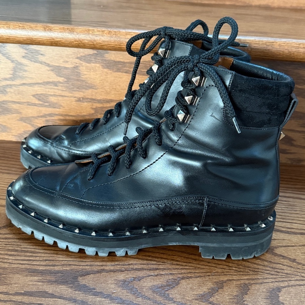 Valentino Garavani Rockstud ankle boots - Picture 4 of 8